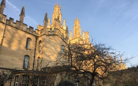 All Souls From The Back On A Winter Morning