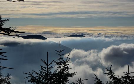 View Over The Beskydy Mountains