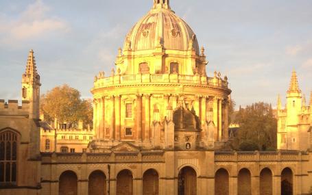 Winter Light On The Radcliffe Camera Cropped