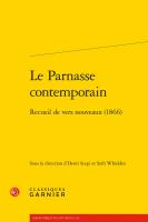 Le Parnasse Contemporain cover 