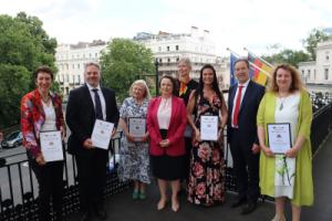 Recipients of the ‘German-British Friendship Award – Network Champion for Germanʼ