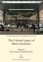 Cultural Legacy Of Maria Zambrano