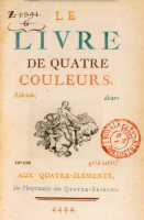 Livre de quatre couleurs